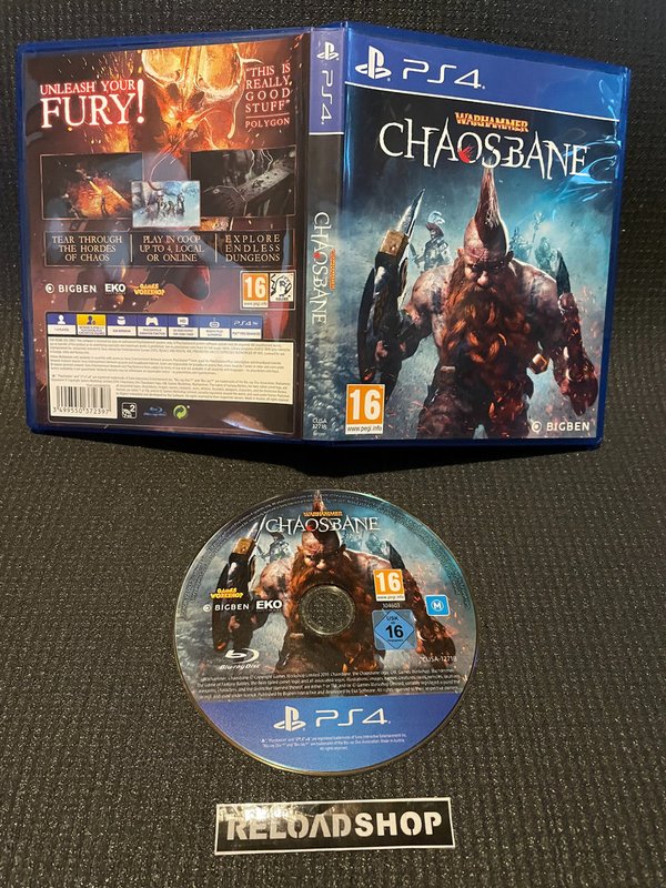 Warhammer Chaosbane PS4 (käytetty)