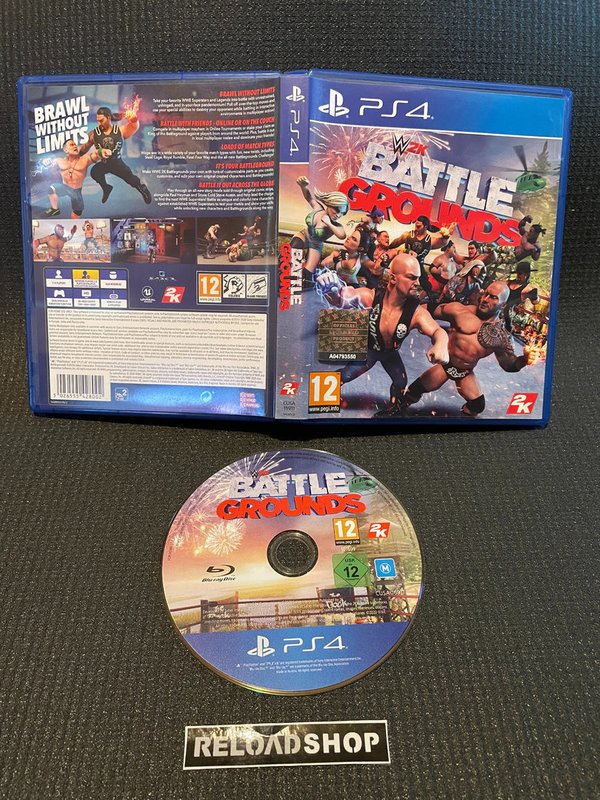 WWE 2K Battlegrounds PS4 (käytetty)