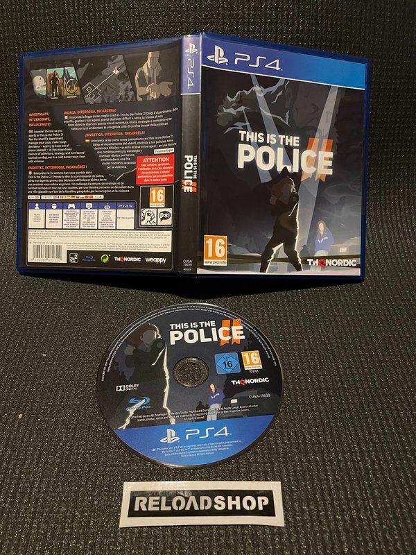 This is the Police 2 PS4 (käytetty)