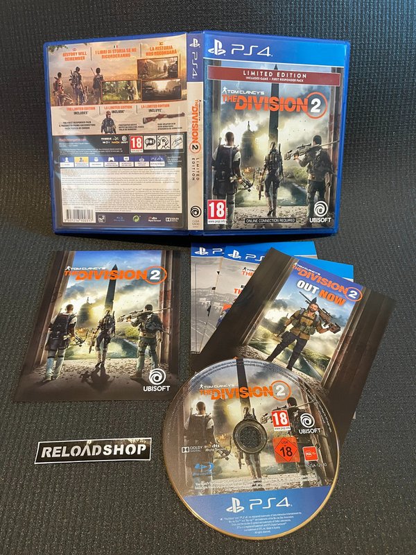 Tom Clancy's The Division 2 Limited Edition PS4 (käytetty)