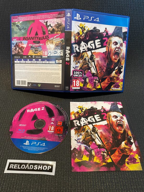 Rage 2 PS4 (käytetty) CIB