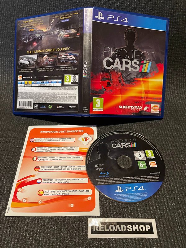 Project Cars - Nordic PS4 (käytetty)