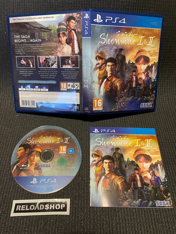 Shenmue I & II PS4 (käytetty) CiB
