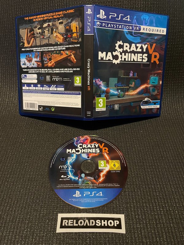 Crazy Machines (PSVR) PS4 (käytetty)
