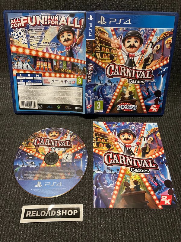 Carnival Games PS4 (käytetty) CiB