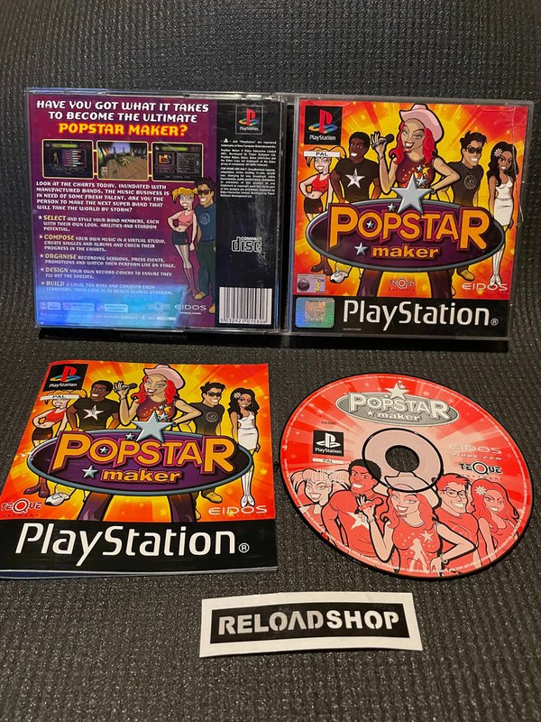 Popstar Maker PS1 (käytetty) CiB