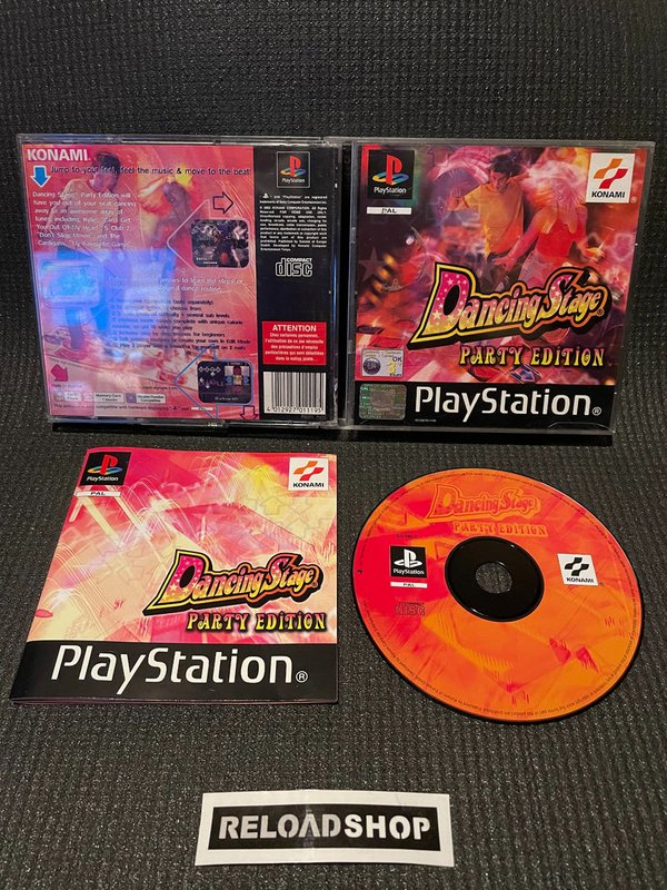 Dancing Stage Party Edition PS1 (käytetty) CiB