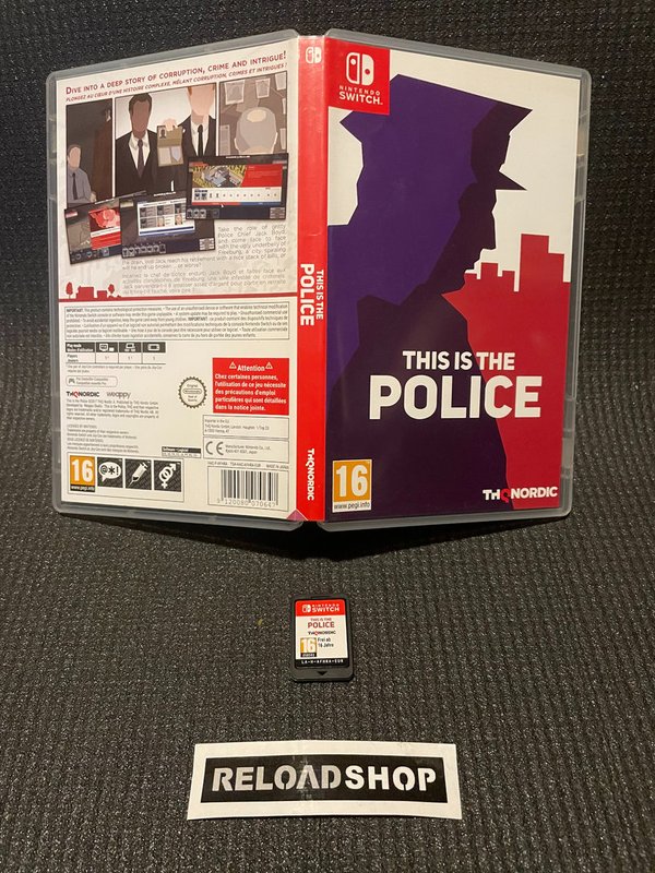 This is the Police Nintendo Switch (käytetty)