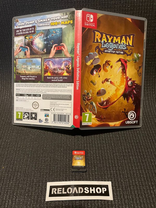 Rayman Legends Definitive Edition Nintendo Switch (käytetty)