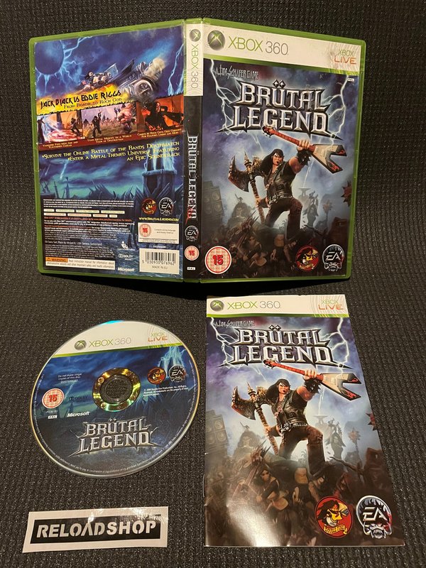 Brutal Legend Xbox 360 (käytetty) CiB