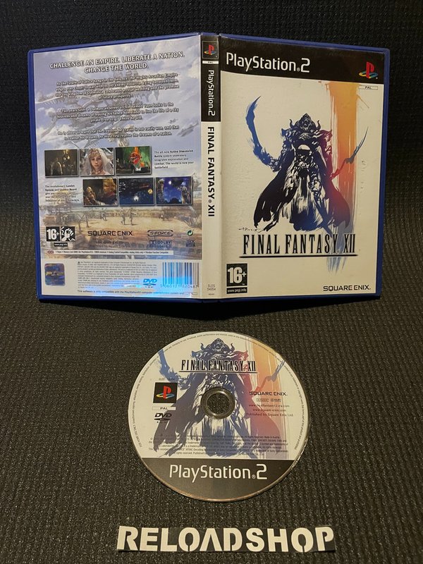 Final Fantasy XII PS2 (käytetty)