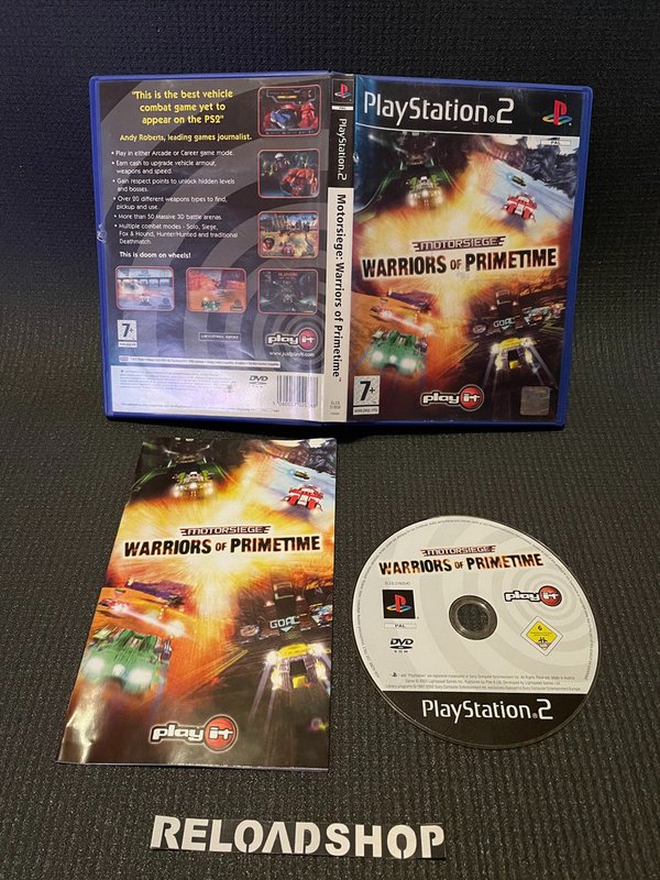 Motorsiege Warriors of Primetime PS2 (käytetty) CiB