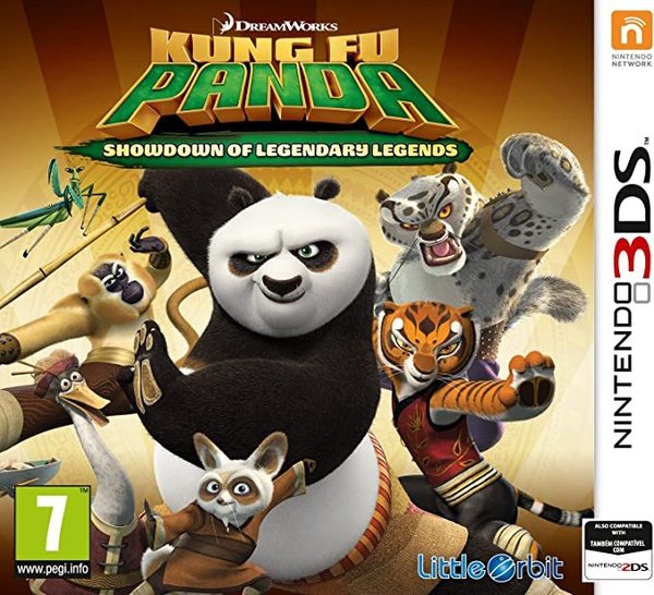 Kung Fu Panda - Showdown of Legendary Legends 3DS (käytetty) CiB