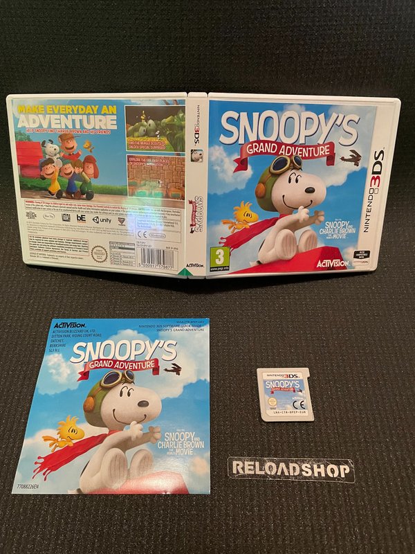 Snoopy's Grand Adventure 3DS (käytetty)