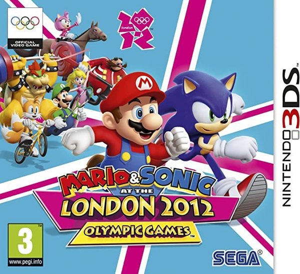 Mario & Sonic at the London 2012 Olympic Games 3DS (käytetty) CiB