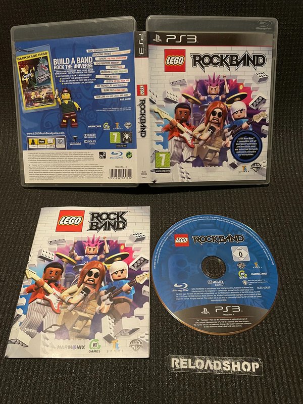 LEGO Rock Band PS3 (käytetty) CiB