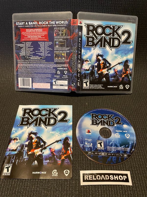 Rock Band 2 PS3 (käytetty) - US