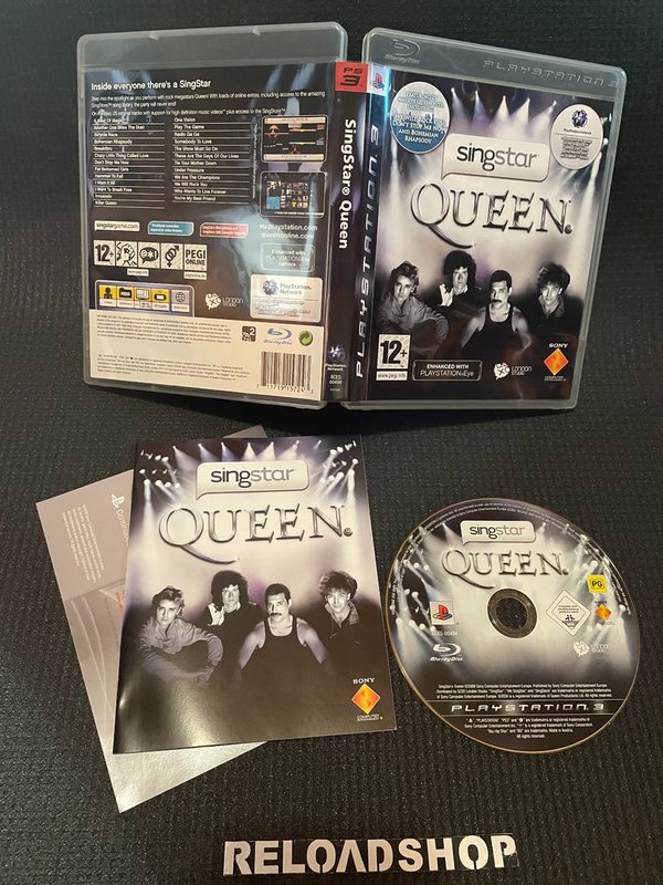 SingStar Queen PS3 (käytetty) CiB