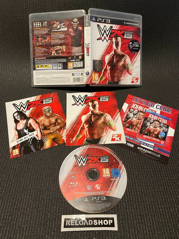 WWE 2K15 PS3 (käytetty) CiB