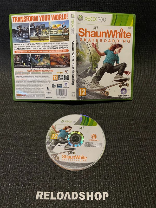 Shaun White Skateboarding Xbox 360 (käytetty)