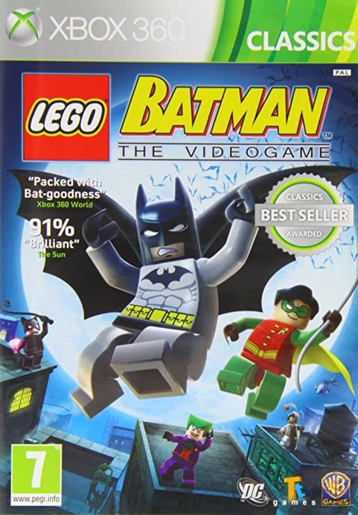 LEGO Batman The Videogame Classics Xbox 360 (käytetty) CiB