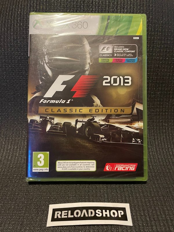 F1 2013 Xbox 360 (käytetty) UUSI