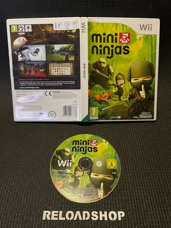 Mini Ninjas Wii (käytetty)