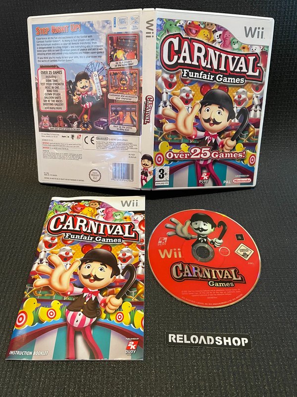 Carnival Funfair Games Wii (käytetty) CiB