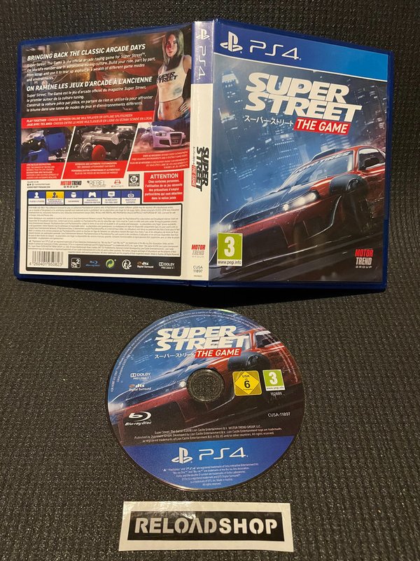 Super Street The Game PS4 (käytetty)