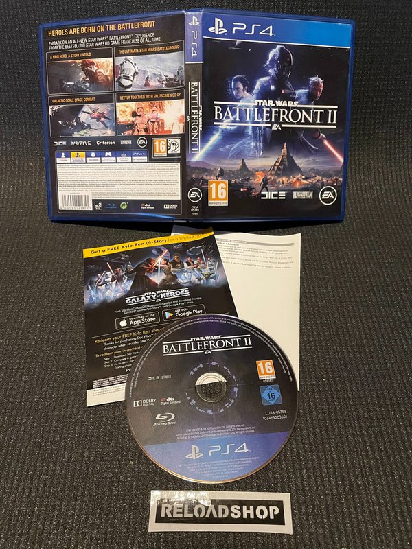 Star Wars Battlefront II PS4 (käytetty) CIB