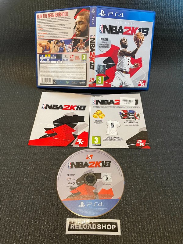 NBA 2K18 PS4 (käytetty)