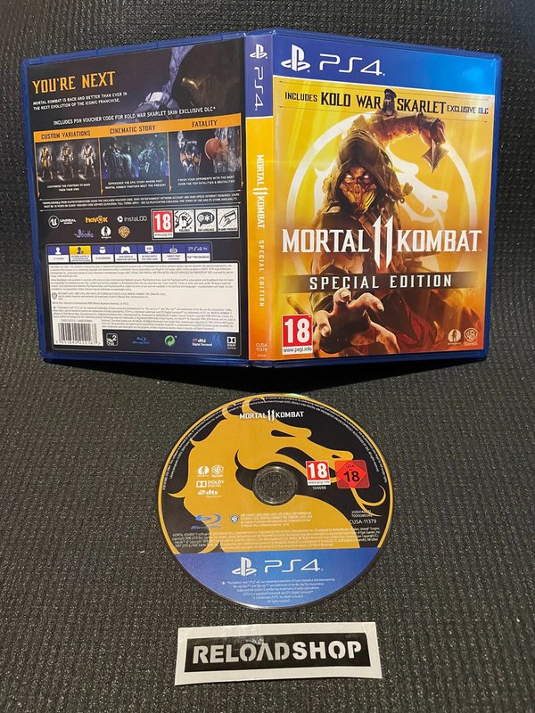 Mortal Kombat 11 Special Edition PS4 (käytetty)
