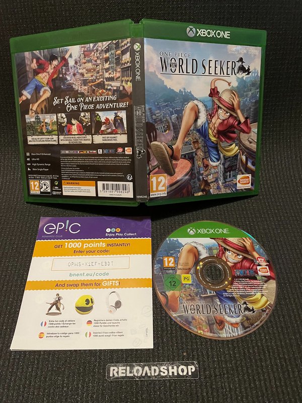 One Piece World Seeker Xbox One (käytetty)