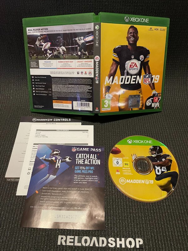 Madden NFL 19 Xbox One (käytetty)