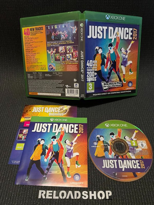 Just Dance 2017 Xbox One (käytetty)