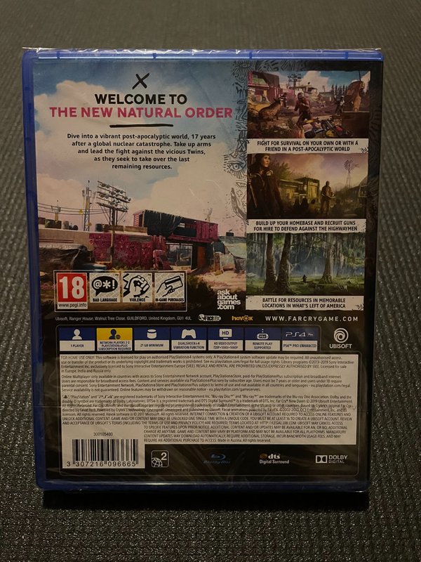 Far Cry New Dawn PS4 - UUSI