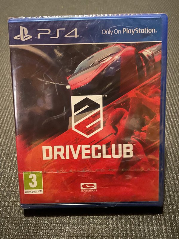 DRIVECLUB PS4 - UUSI