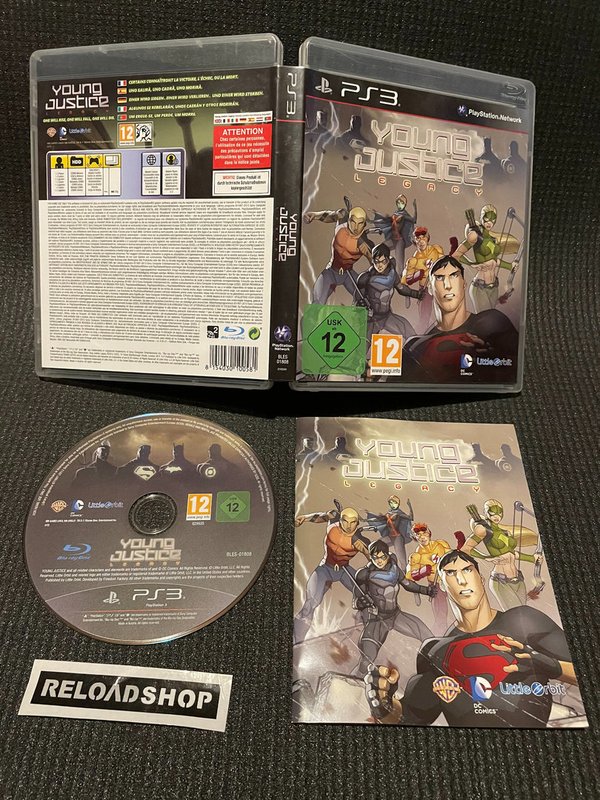 Young Justice Legacy PS3 (käytetty) CiB