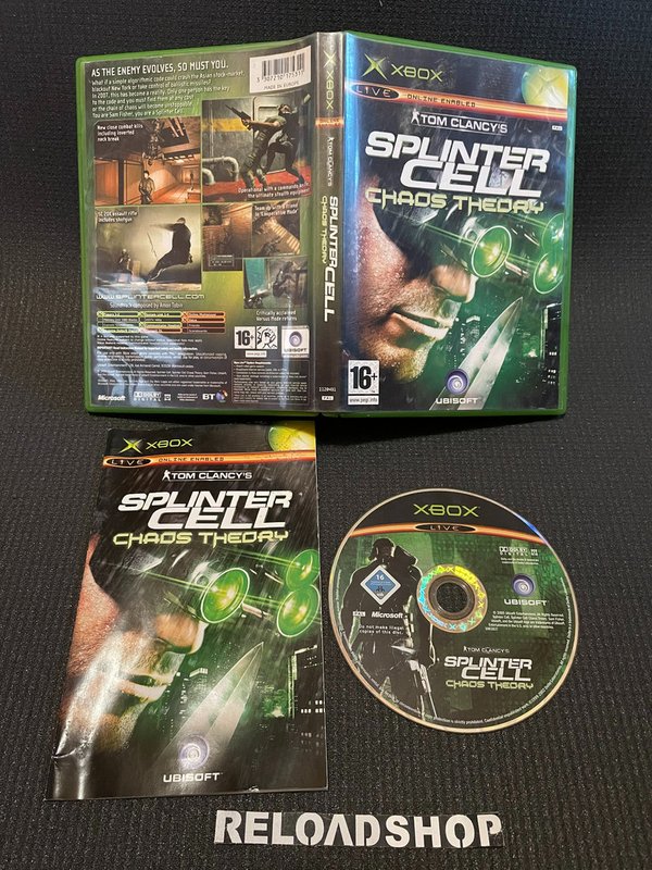 Tom Clancy's Splinter Cell Chaos Theory Xbox (käytetty) CiB