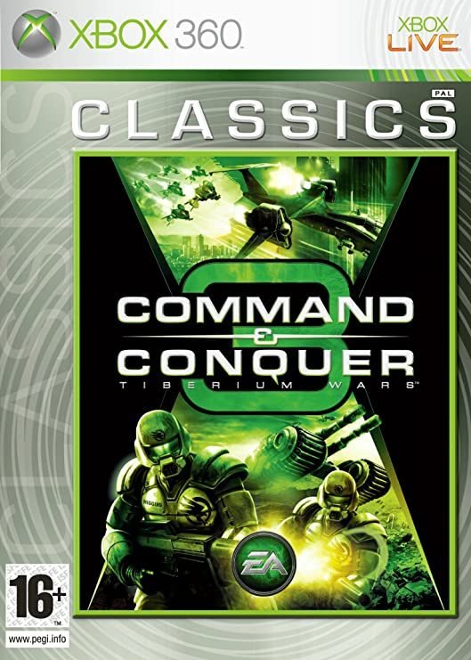 Command & Conquer 3 Tiberium Wars Classics Xbox 360 (käytetty) CiB