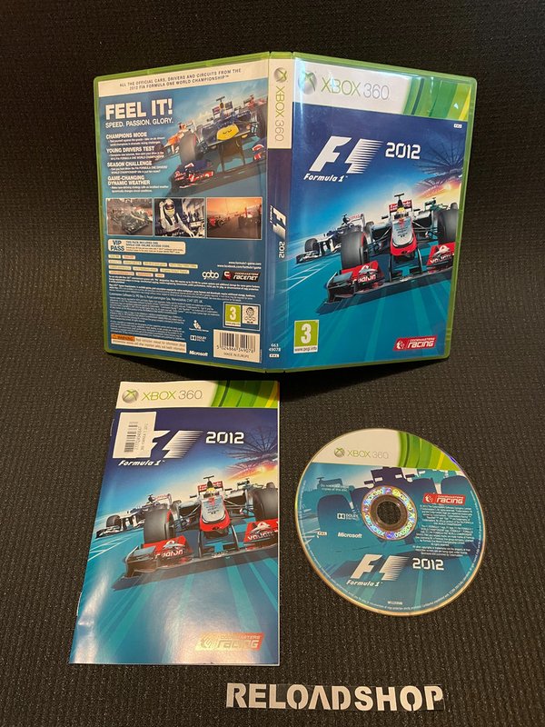 F1 2012 Xbox 360 (käytetty) CiB
