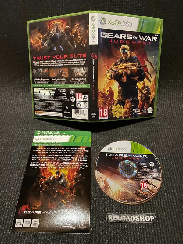 Gears of War Judgment Xbox 360 (käytetty)