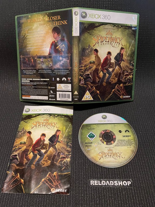 The Spiderwick Chronicles Xbox 360 (käytetty) CiB