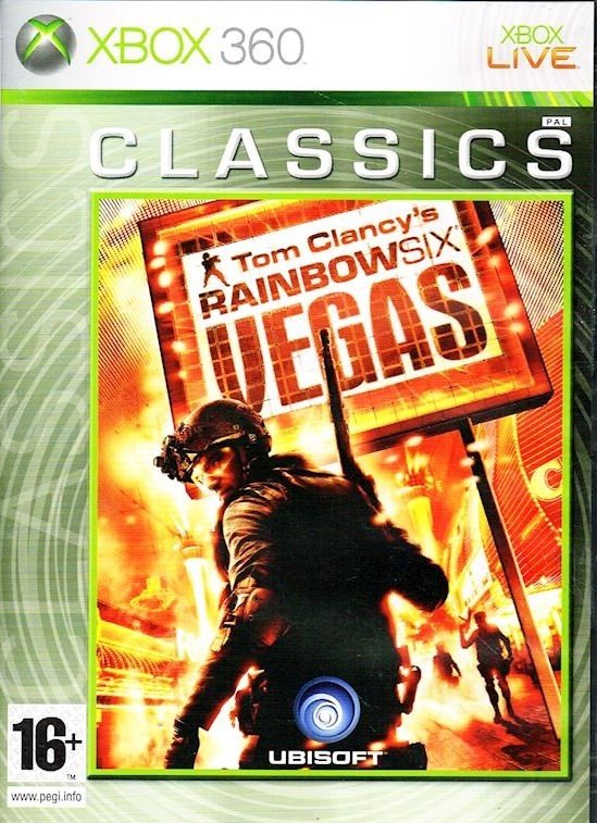 Tom Clancy's Rainbow Six Vegas Classics Xbox 360 (käytetty) CiB