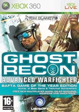 Tom Clancy's Ghost Recon Advanced Warfighter Xbox 360 (käytetty) CiB