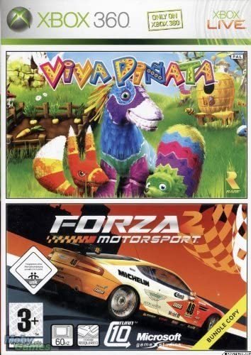 Viva Pinata & Forza Motorsport 2 Xbox 360 (käytetty) CiB