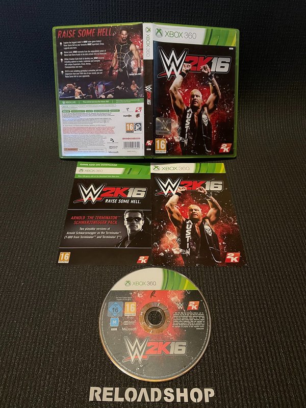 WWE 2K16 Xbox 360 (käytetty) CiB