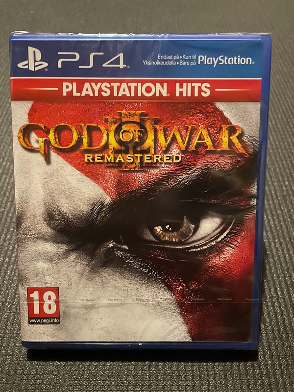 God Of War III Remastered Playstation Hits PS4 - UUSI