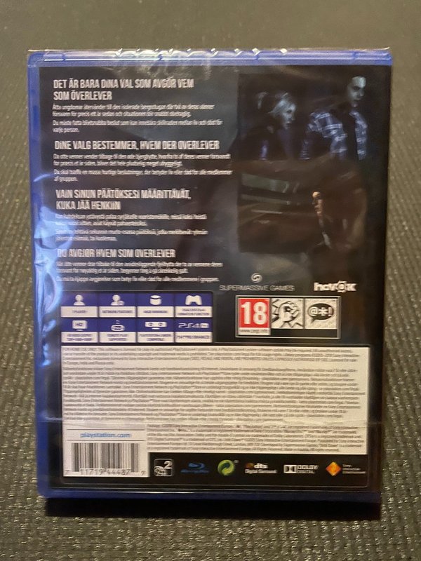 Until Dawn PlayStation Hits PS4 - UUSI