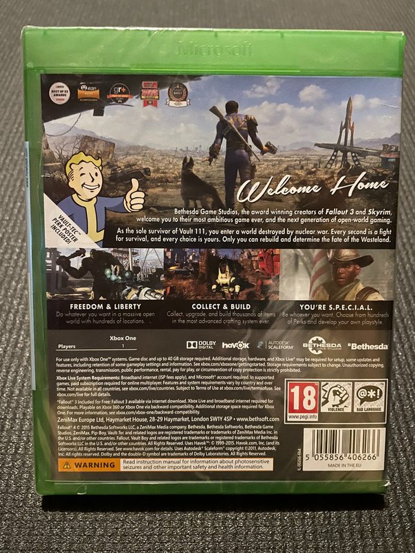 Fallout 4 Xbox One - UUSI
